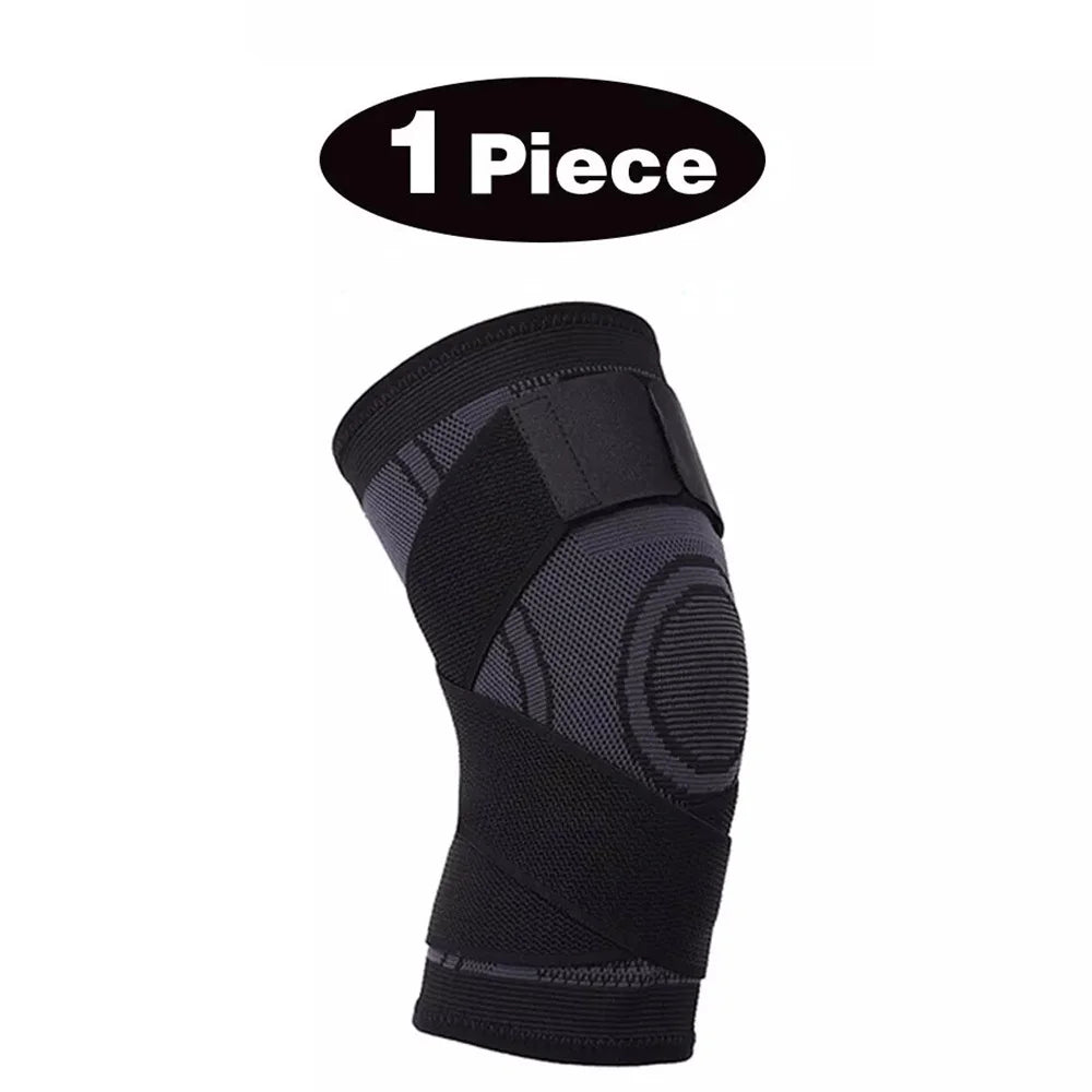 Knee Pads Compression KneePad Knee Braces For Arthritis Joint Support Sports Safety Volleyball Gym Sport Brace Protector 1PC